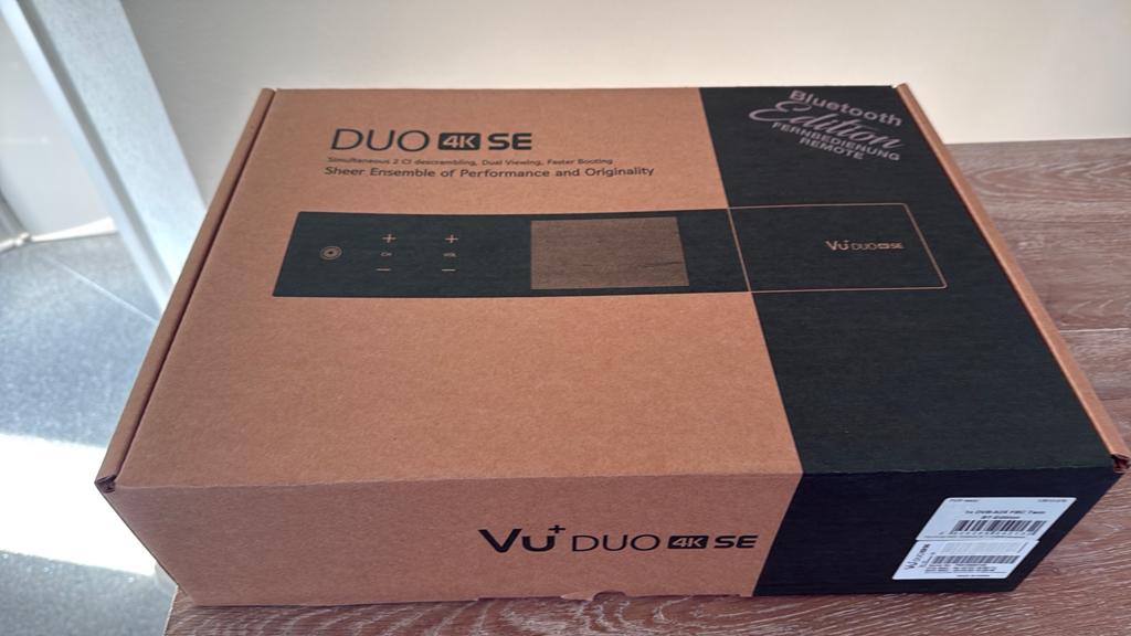 Vu+ Duo 4K se bluetooth edition, Audio, Tv en Foto, Schotelantennes, Ophalen of Verzenden, Zo goed als nieuw, Overige merken