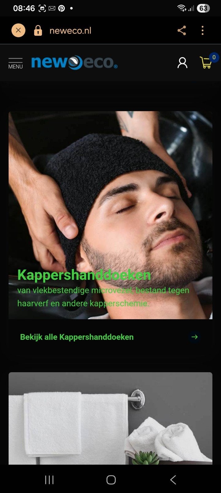 30 zwarte  nieuwe  kleur vaste kappershandoeken, Tickets en Kaartjes