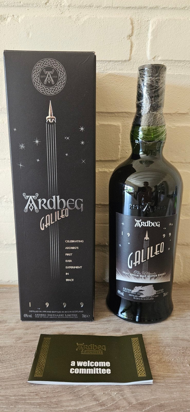 Whisky Ardbeg Galileo 1999, Enlèvement ou Envoi