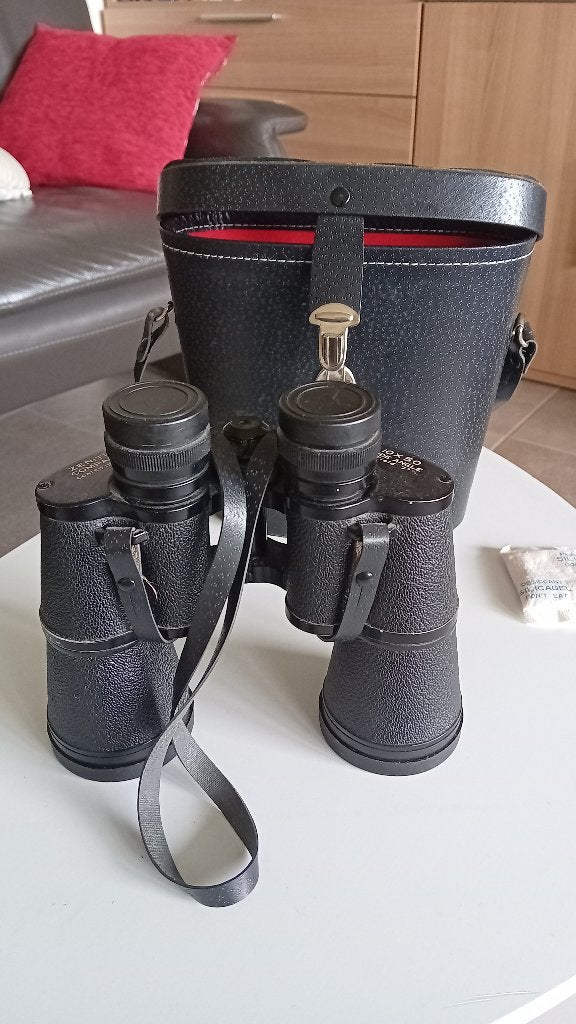 Verrekijker Zenith 10 x 50, Audio, Tv en Foto, Optische apparatuur | Verrekijkers, Ophalen, Gebruikt, 8 tot 12x, Met hoes of tas