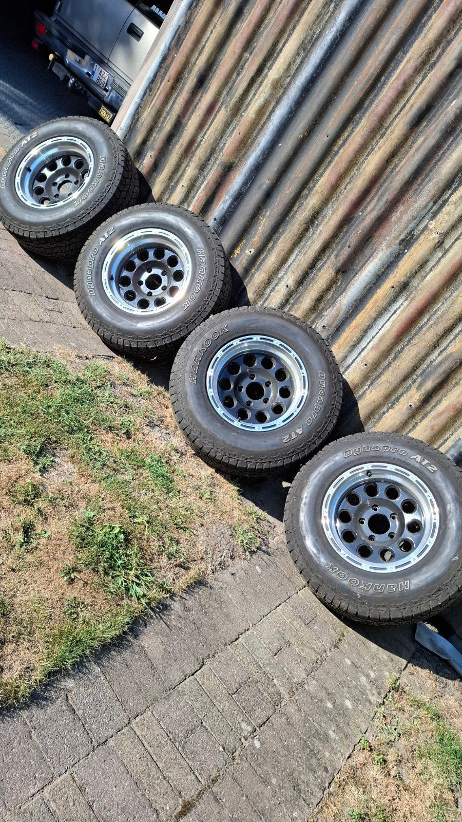 5x127 met banden, Enlèvement ou Envoi, Pneu(s)