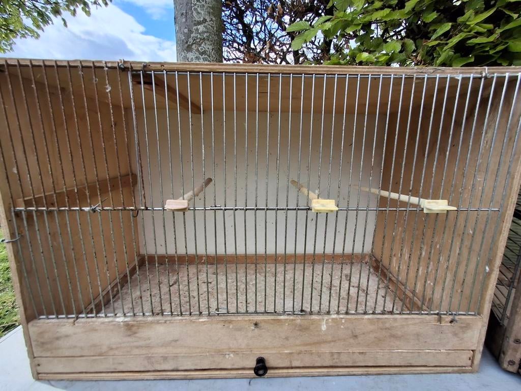 Vogel kooi, Dieren en Toebehoren, Ophalen, Nieuw, Hout, Vogelkooi