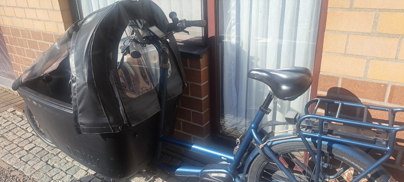Elektrische bakfiets van het merk dolly, Ophalen, Gebruikt, 2 kinderen, Elektrisch