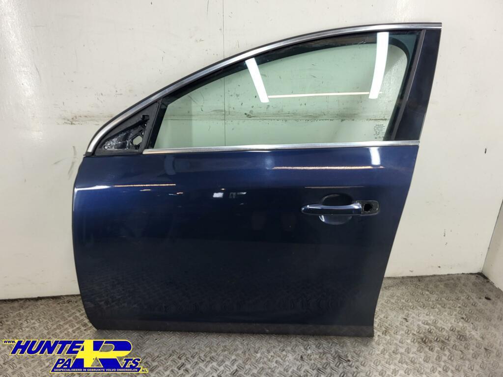 Portier LV blauw 498-46 Volvo V60 I  ('10-'18), Gebruikt, Deur, Voor, Ophalen of Verzenden