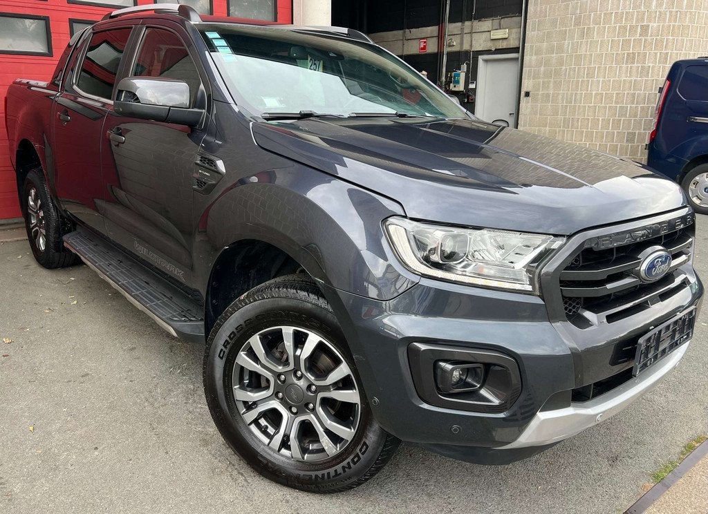 Ford Ranger 2.0 BiT EcoBlue Wildtrak (19.380 € HTVA) CAR-P, Argent ou Gris, Entreprise, Noir, 212 ch
