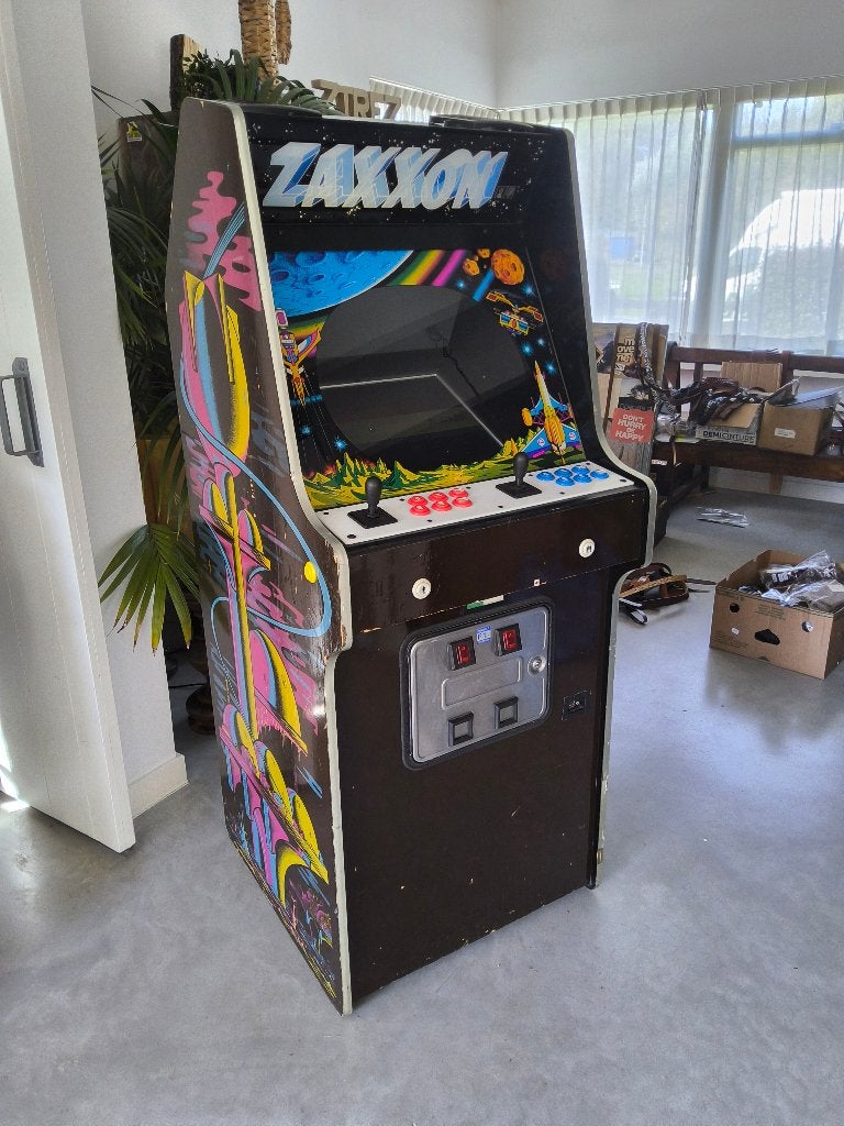 Retro Arcadekast Zaxxon 2UP Atari Nintendo Pacman Donkey etc, Verzamelen, Ophalen, Gebruikt