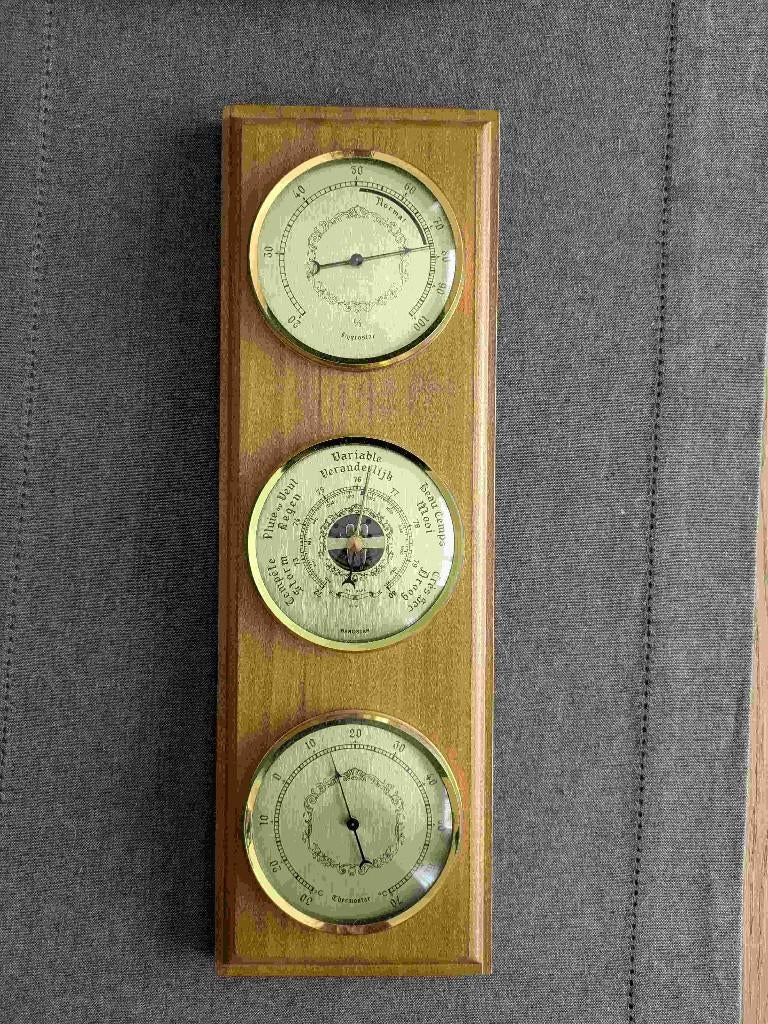 barometer, thermometer, hygrometer, Ophalen