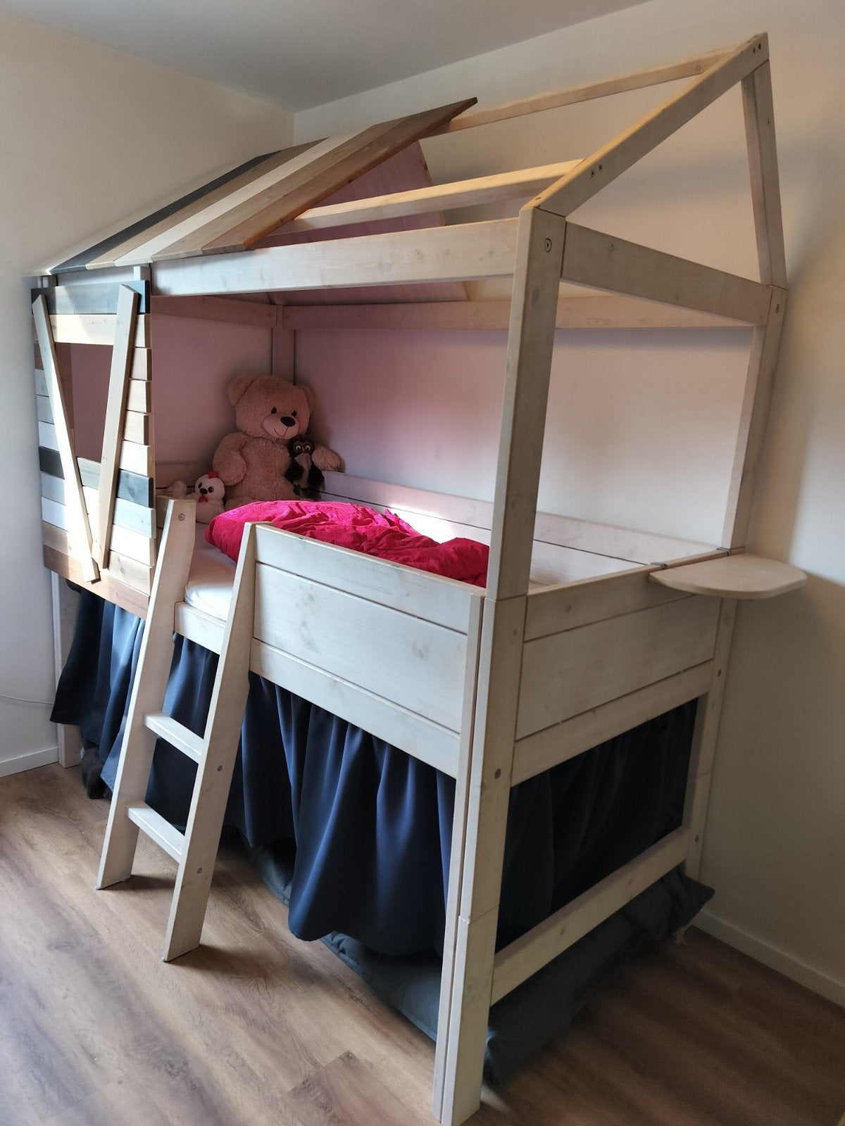 Boomhut bed Lifetime, Ophalen, Gebruikt, Halfhoogslaper