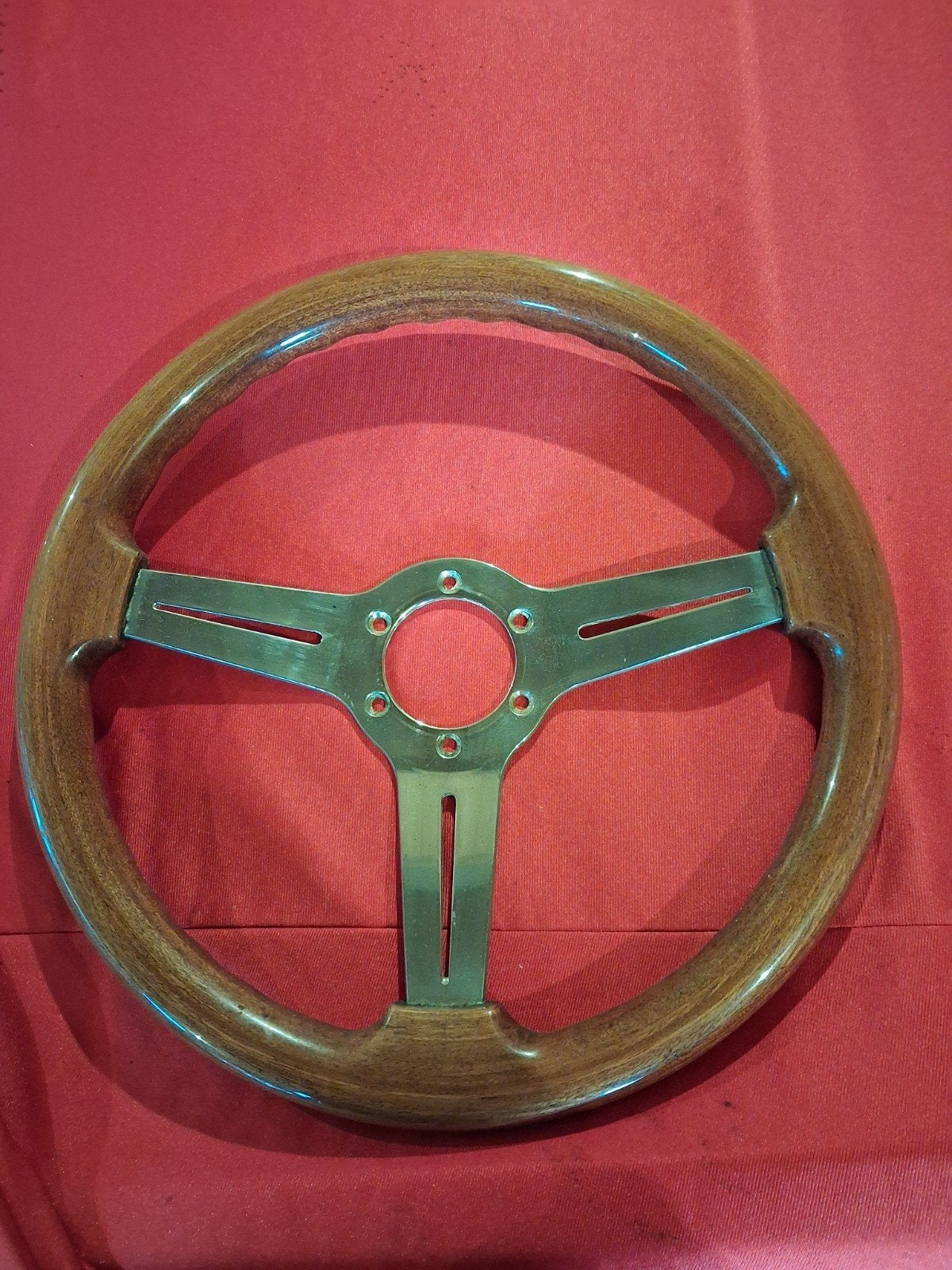 Volant bois 6x70, Autos : Pièces & Accessoires, Enlèvement, Utilisé, Fiat