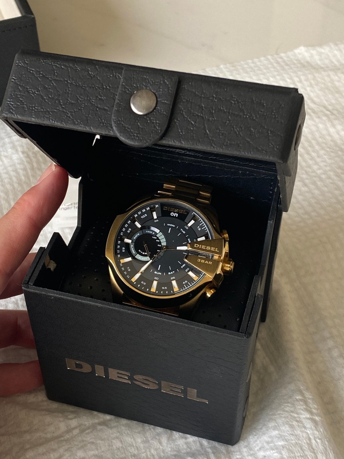 5 herenhorloges – Marea & Raptor & Diesel, Bijoux, Sacs & Beauté, Montres | Hommes, Enlèvement, Utilisé, Or
