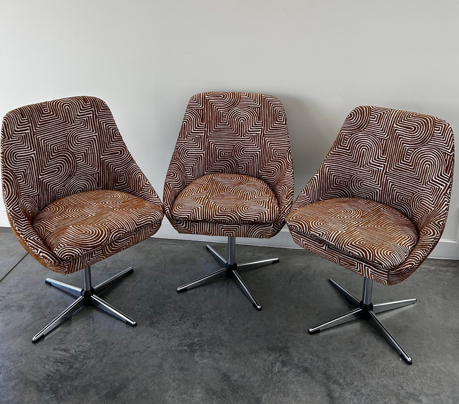 3 Fauteuils Space Age années 70, Enlèvement, Maison et Meubles