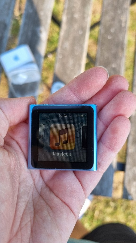 Ipod nano 6th generation bleu, Ophalen, Zo goed als nieuw, Nano, 2 tot 10 GB