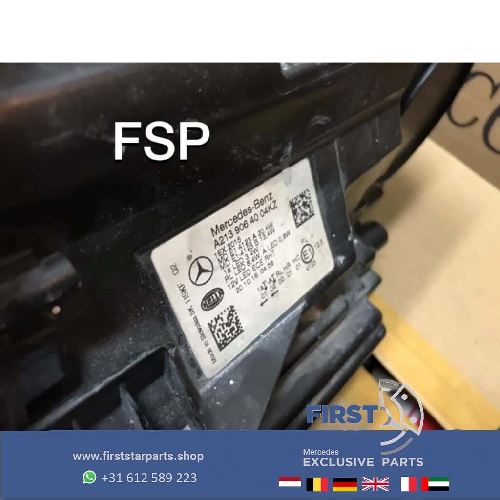 W213 C238 Mercedes E Klasse LED KOPLAMP LINKS High Performan, Auto-onderdelen, Gebruikt, -, Ophalen of Verzenden, -