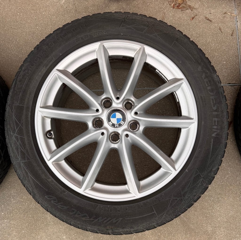 Originele BMW X1 F48 17" winterset – 225/55 R17 Vredestein, Auto-onderdelen, Ophalen, Gebruikt, Banden en Velgen, 17 inch