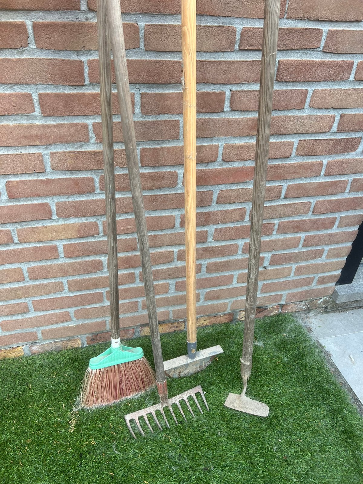 Tuingereedschap, Ophalen, Gebruikt