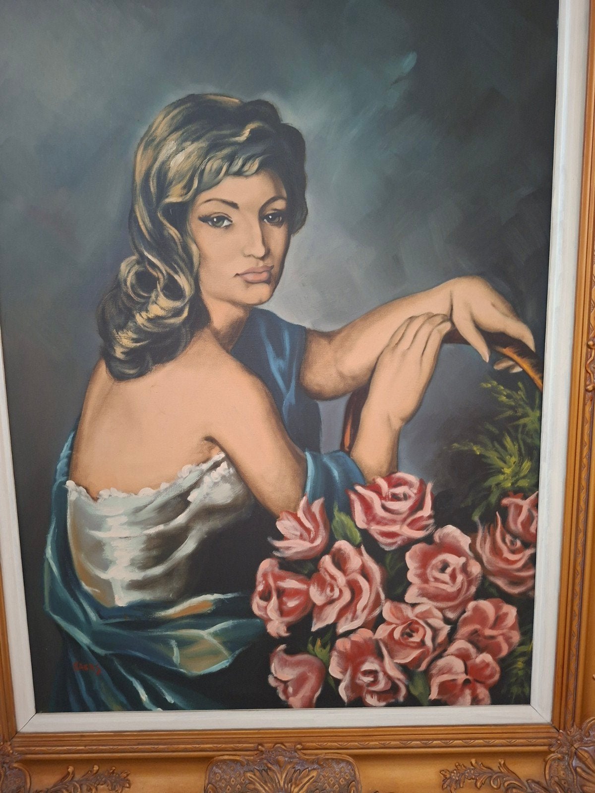 schilderij vrouw, Enlèvement