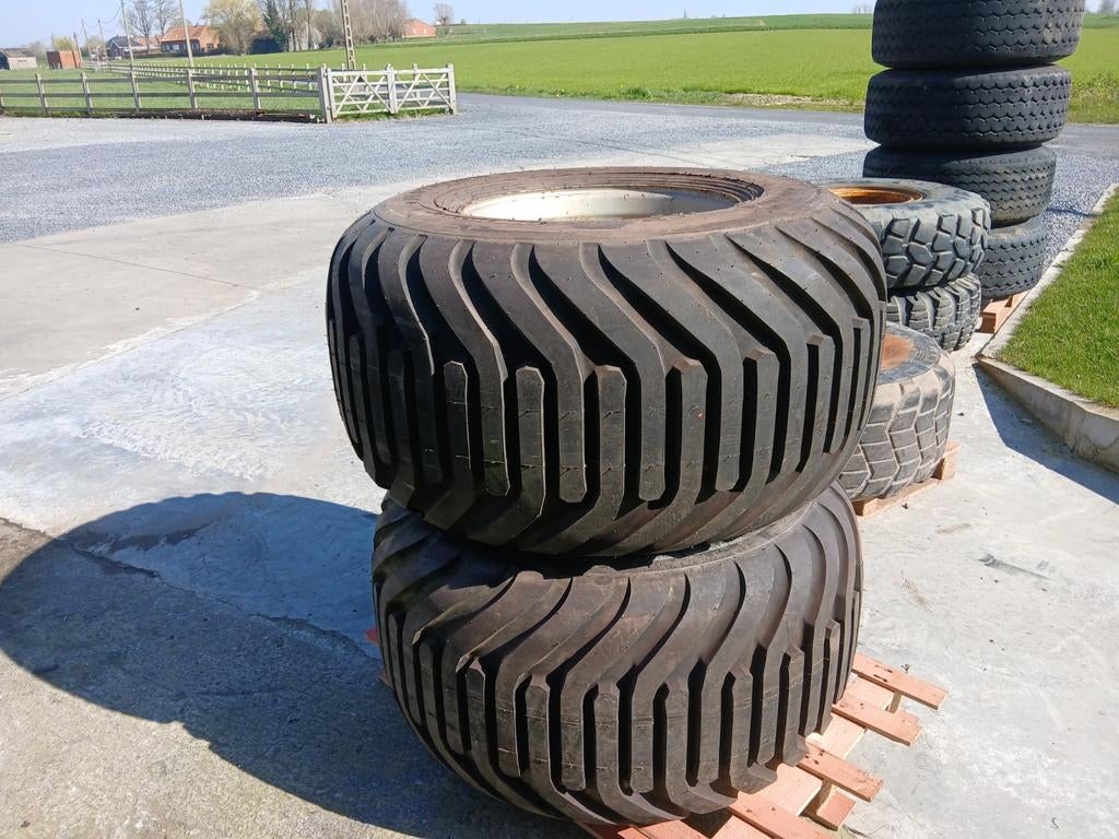 2 roues complètes 600/50r22.5, Articles professionnels