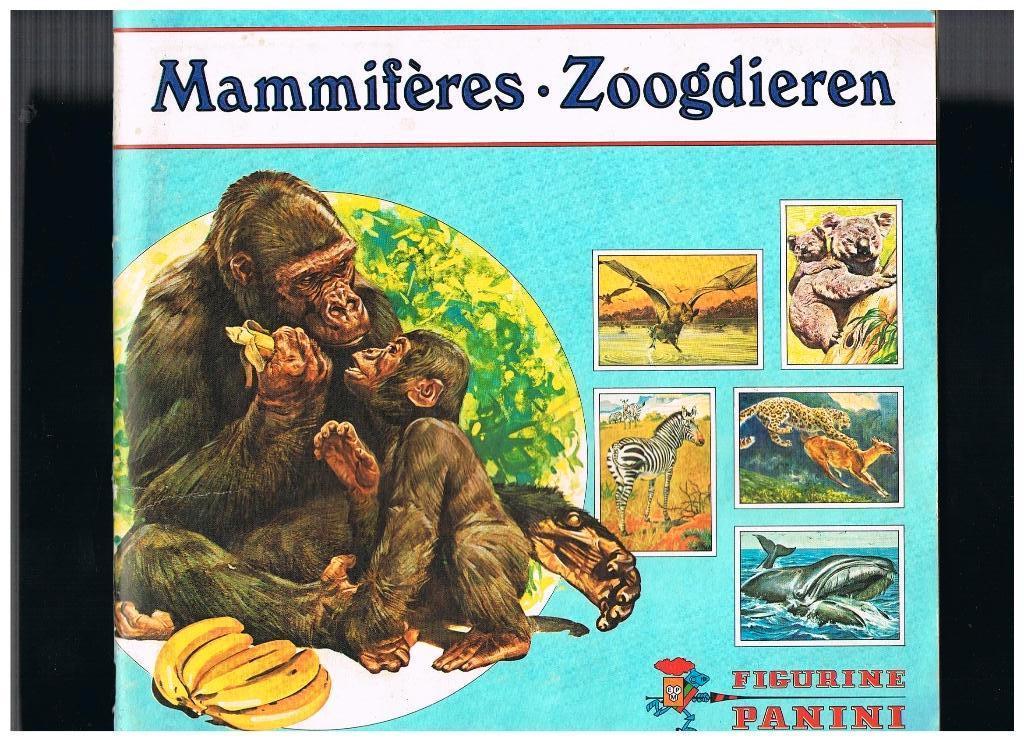 ALBUM DE PANINI SUR LES MAMMIFÈRES, Collections, Envoi, Comme neuf, Animal et Nature