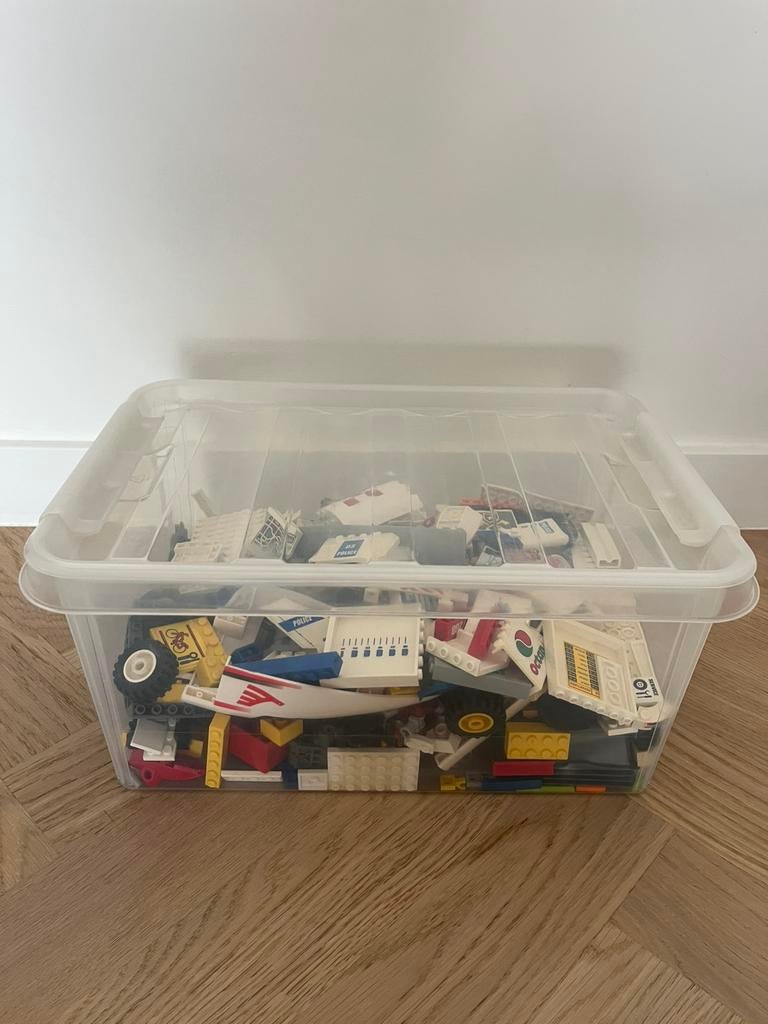 Lego box, Kinderen en Baby's, Speelgoed | Duplo en Lego, Ophalen, Gebruikt, Losse stenen, Lego