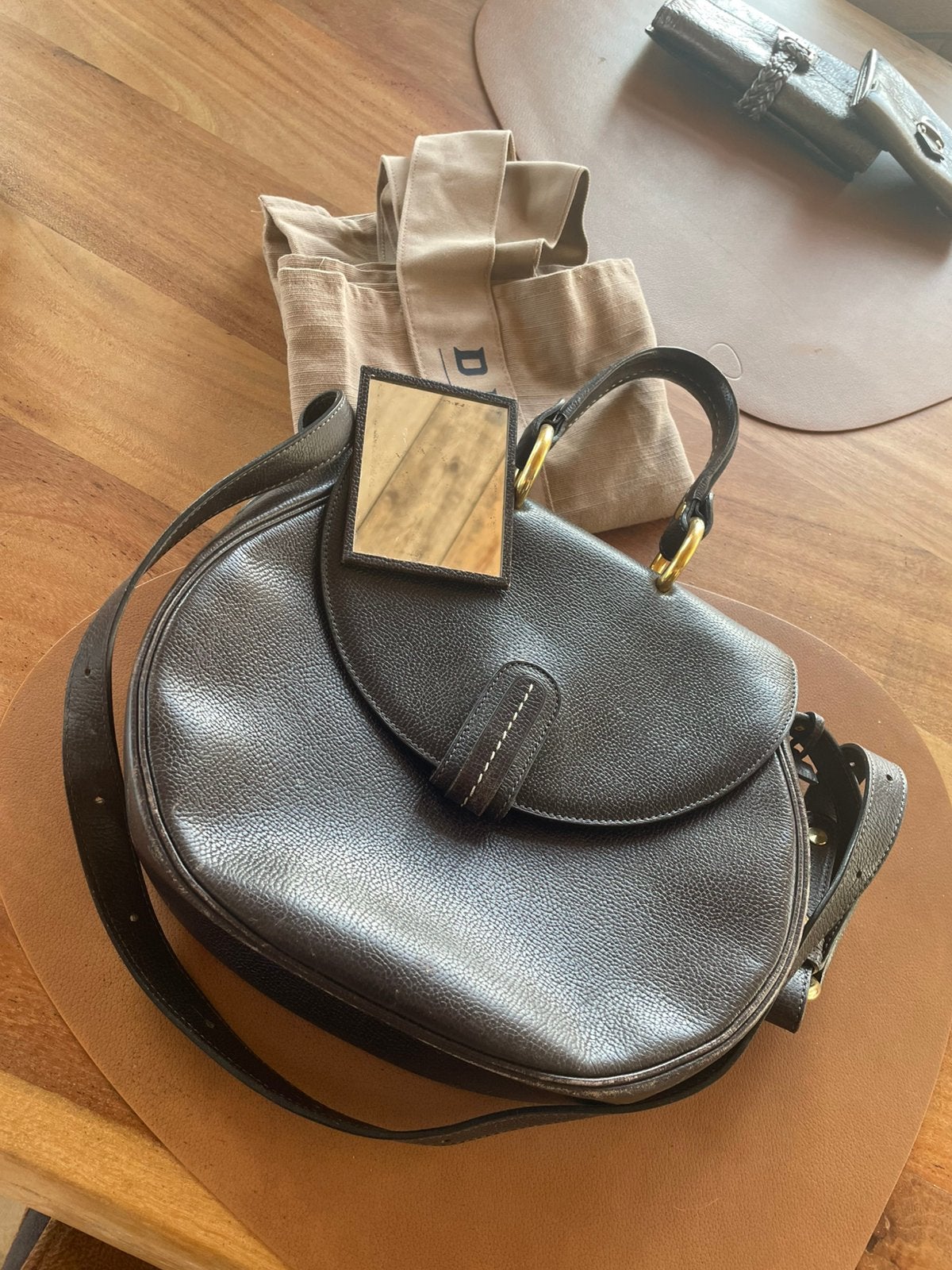 Delvaux handtas, Handtassen en Accessoires, Ophalen, Zo goed als nieuw, Handtas