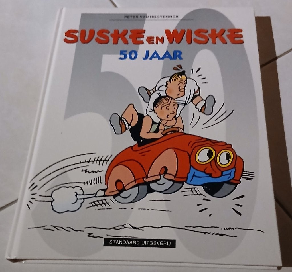 Suske en Wiske 50 jaar, Enlèvement ou Envoi, Une BD, Comme neuf, Peter van Hooydonck
