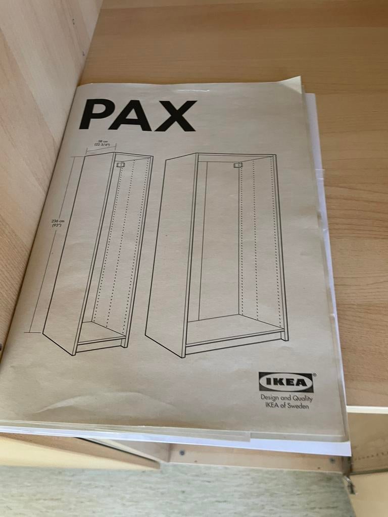 PAX kasten, Ophalen, Zo goed als nieuw
