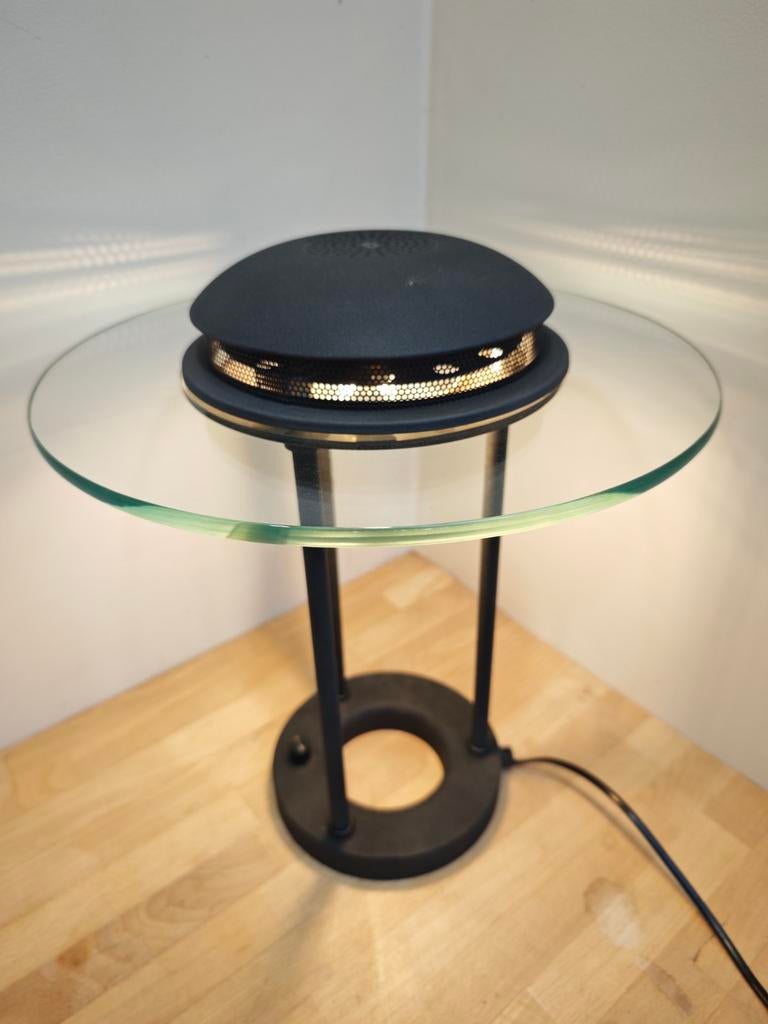 Saturn"space-age Penta tafel lamp, Ophalen of Verzenden, Rond, Glas