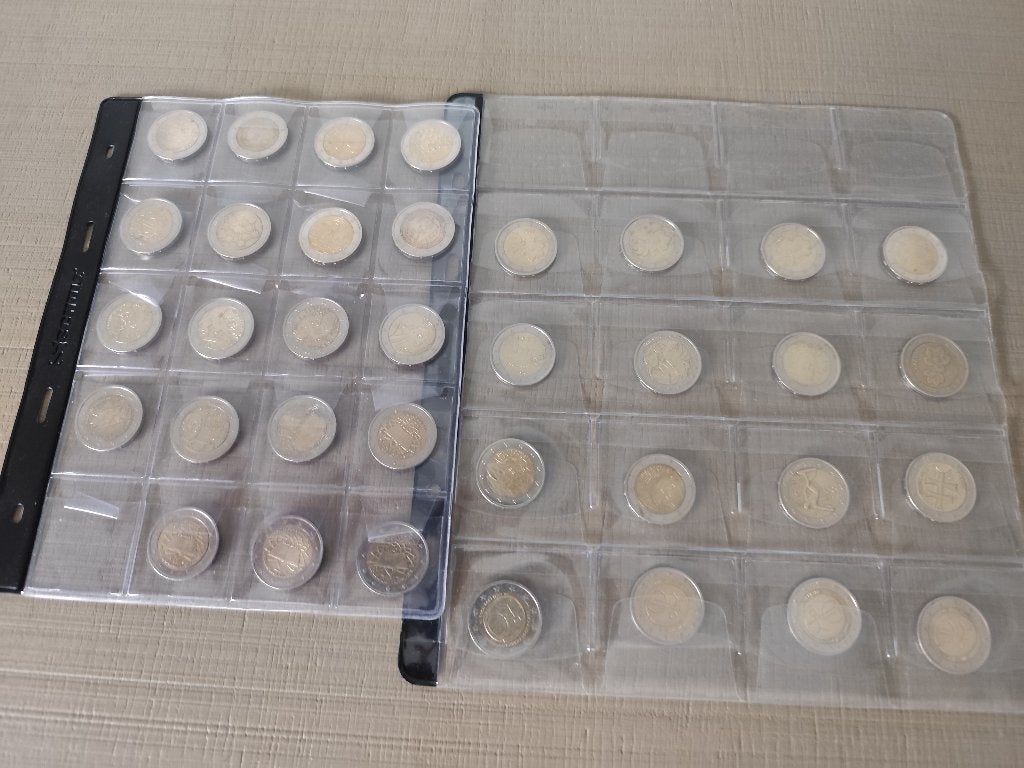 Pièces de 2 euros - Pièces de 1 euro, Timbres & Monnaies, Enlèvement ou Envoi, Autres pays, 2 euros, Monnaie en vrac