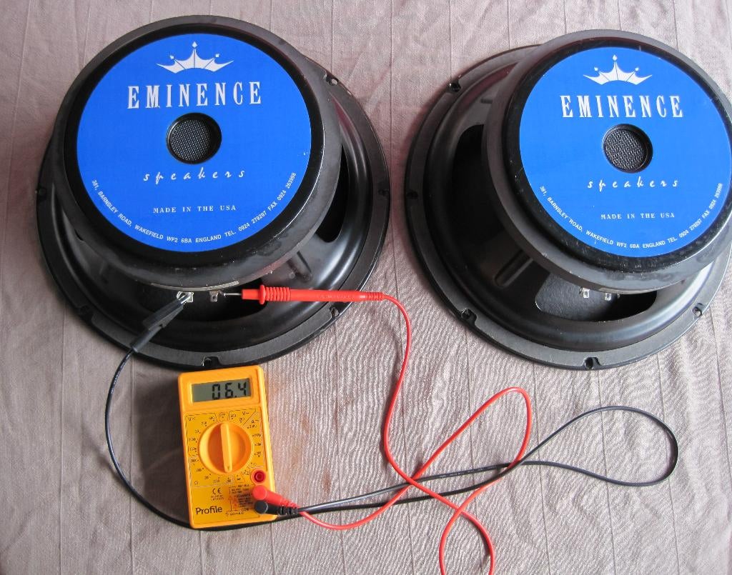 Eminence Delta 12 S luidspreker eind '90, Enlèvement, Utilisé, 120 watts ou plus