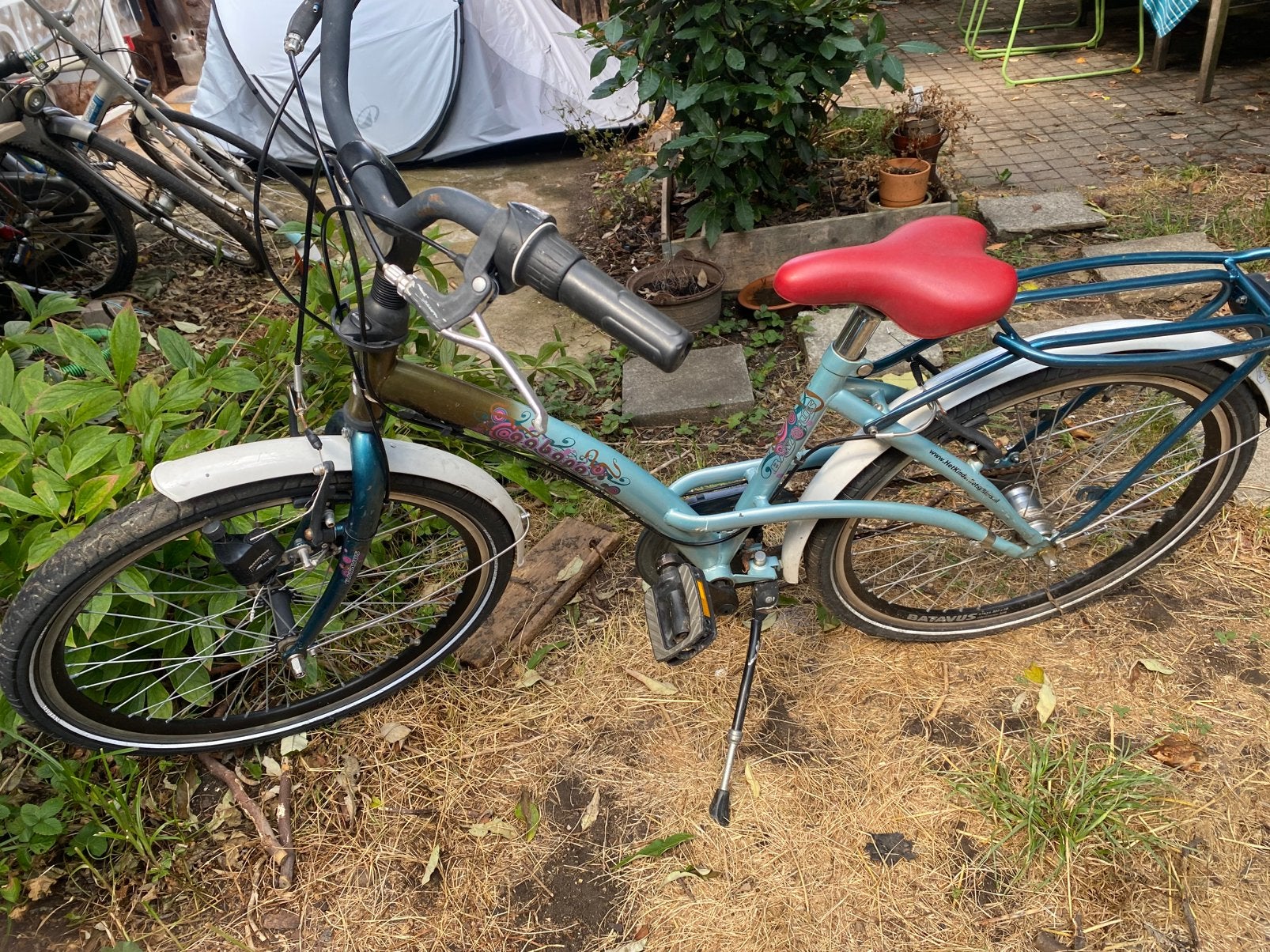 Meisjesfiets Batavus Gabana 24 inch, Ophalen, Versnellingen, Schijfrem, Gebruikt