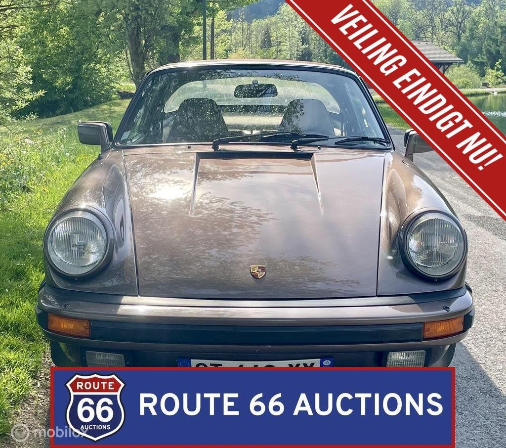 Porsche 911 Carrera 3.2 Cabriolet | 1984 | Route 66 Auctions, Autos, Achat, Entreprise, Boîte manuelle, Autre carrosserie