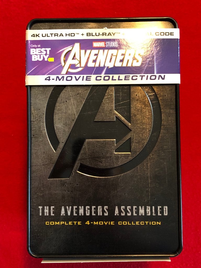 Avengers: 4-movie Collection (4K Blu-ray Steelbooks), Cd's en Dvd's, Ophalen, Zo goed als nieuw, Blu-ray
