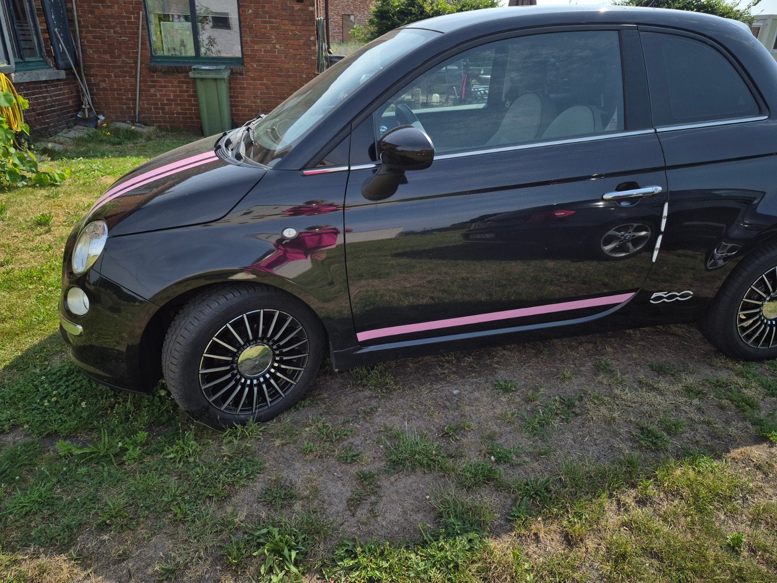 Fiat 500, Autos, Achat, Attache-remorque, Noir, Particulier
