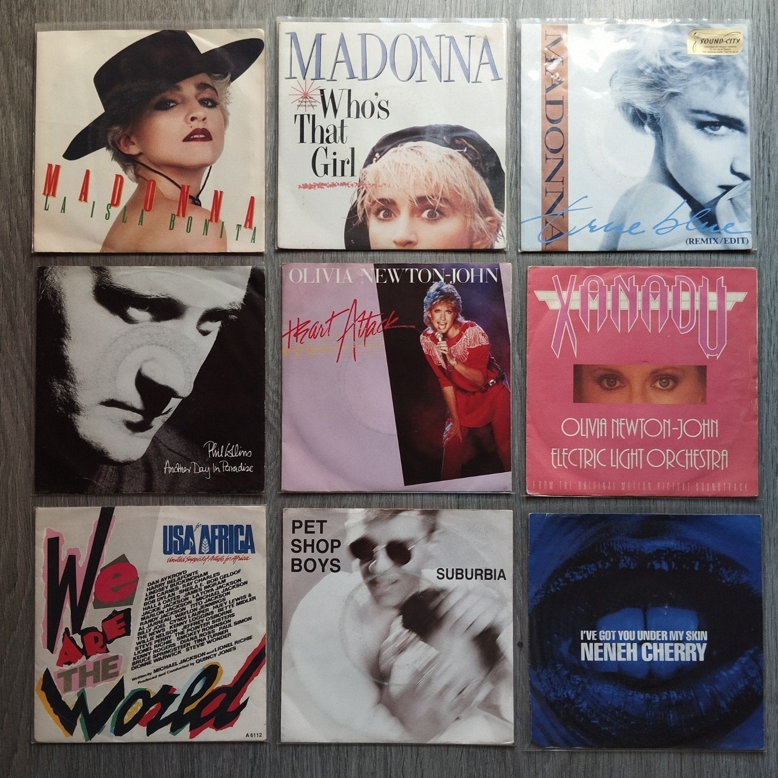 Lot 45T gebruikte platen English Variety Pop, Verzenden, Gebruikt, 7 inch, Single