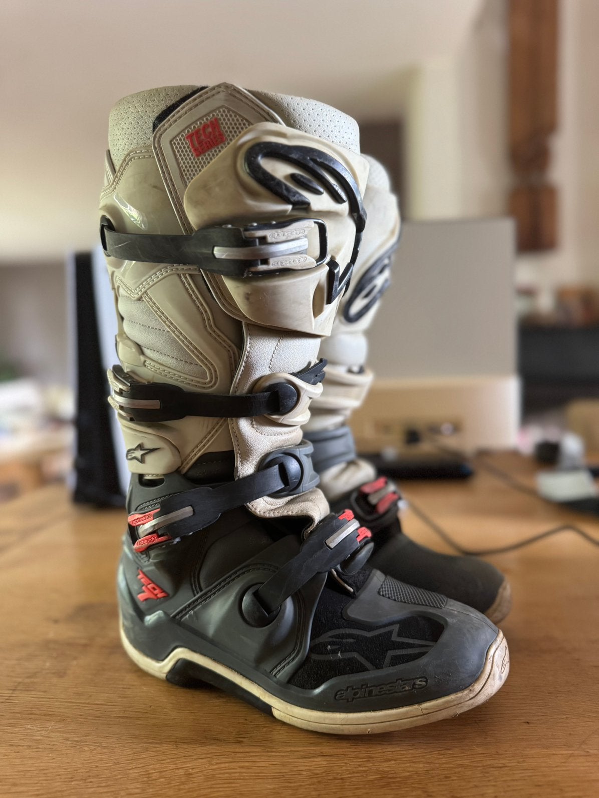 Tec7 motorcross botten maat 42, Motoren, Ophalen