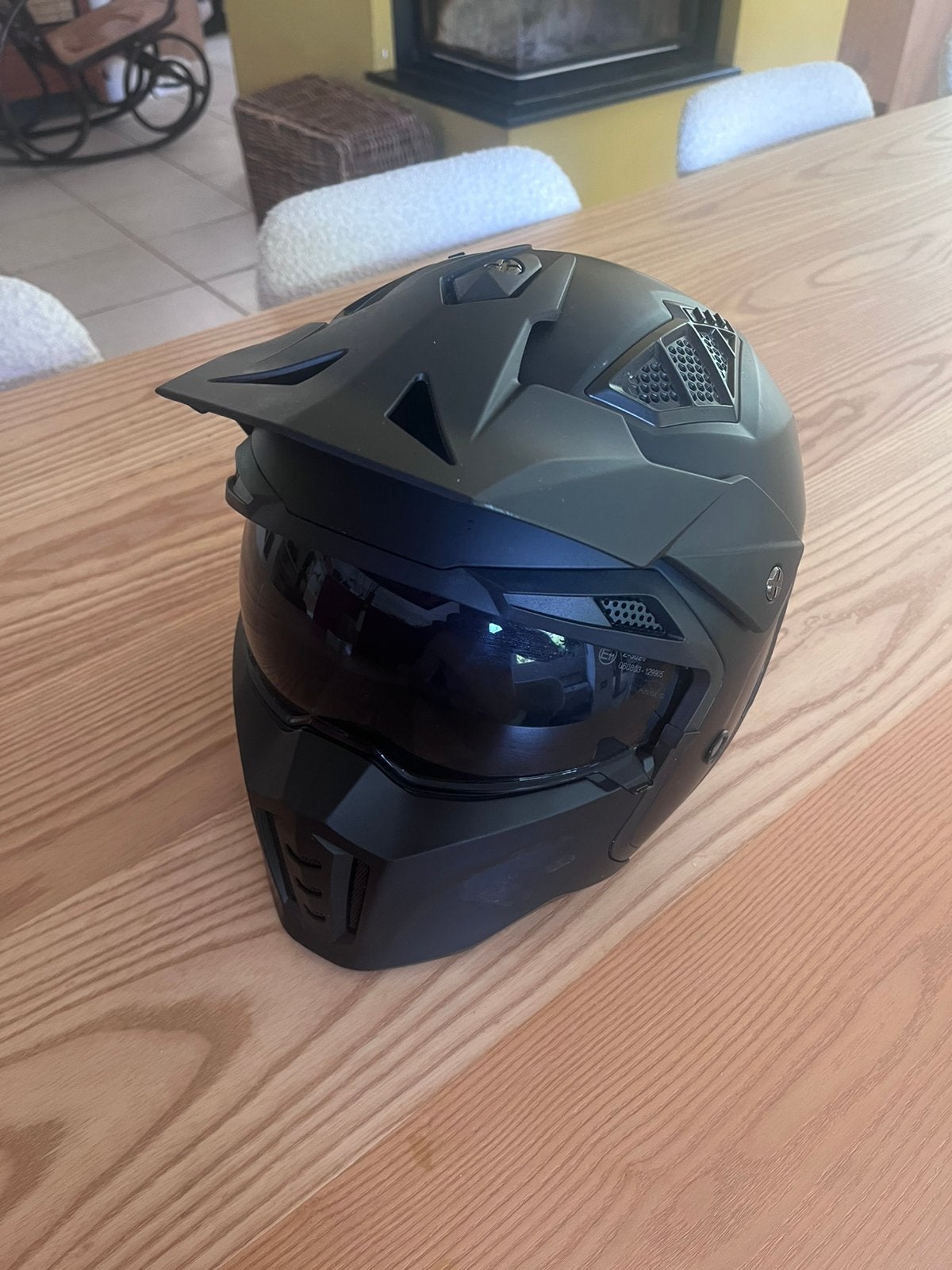 Brommerhelm VinzHelmets, Motoren, Ophalen, Nieuw zonder kaartje, S, Overige merken