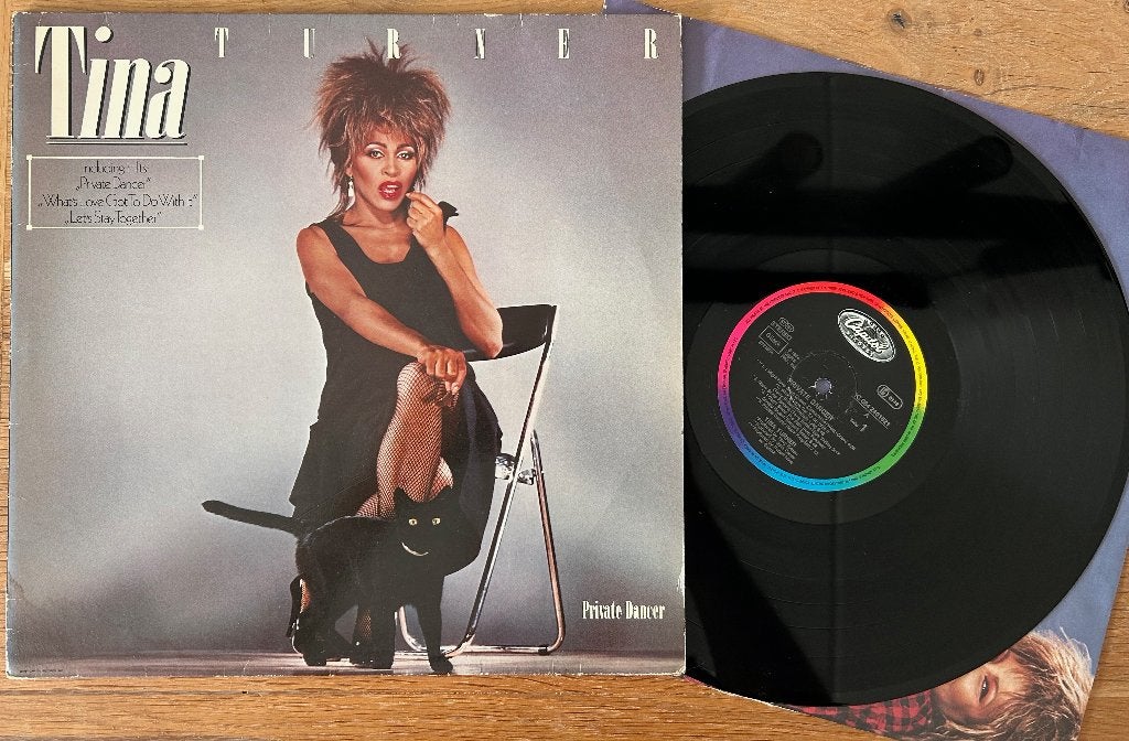 TINA TURNER - Private dancer ( LP ), Pop, Avec pochette intérieure, Utilisé, Envoi