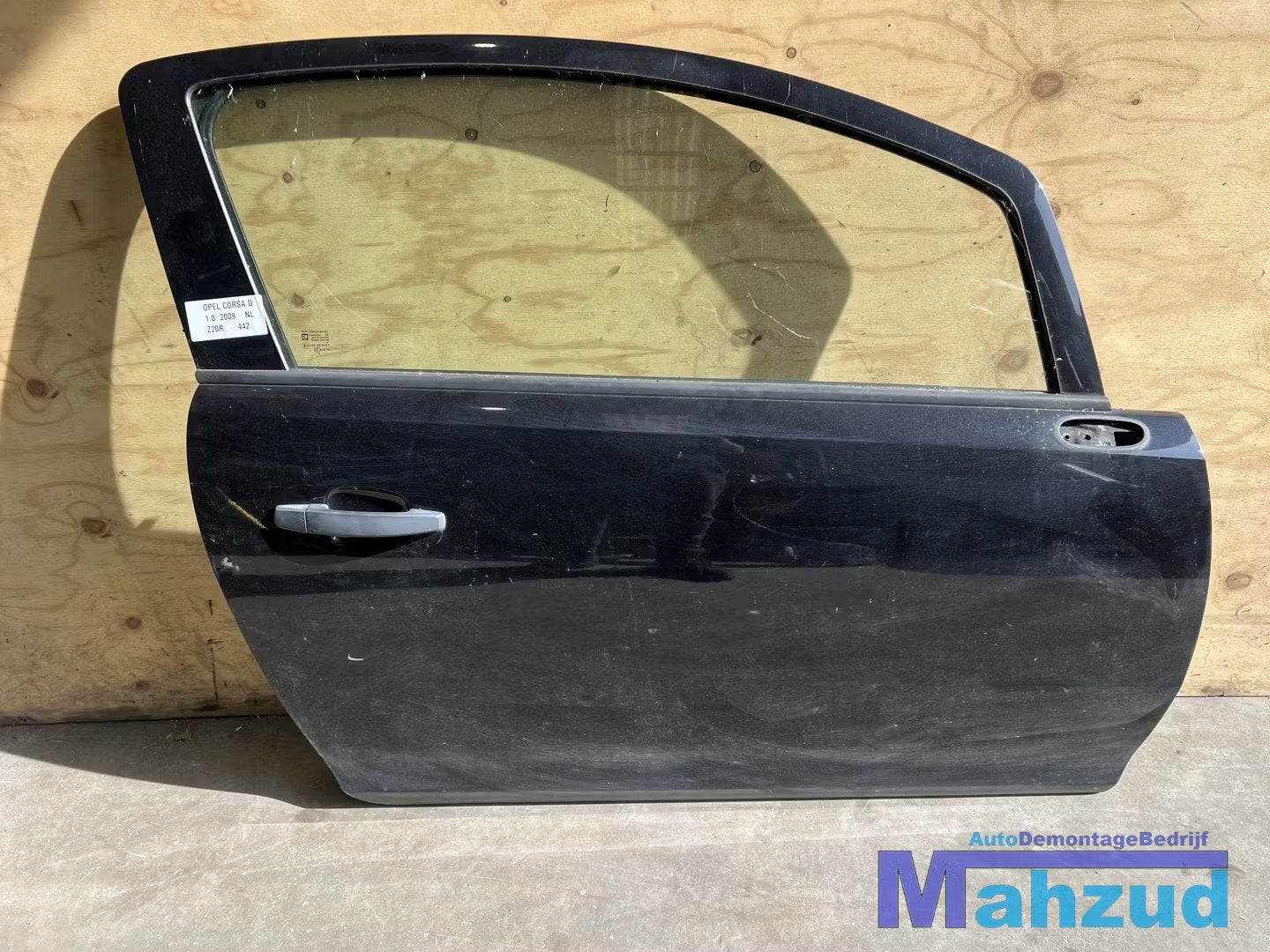 OPEL CORSA D Zwart Z20R deur rechts (3deurs) 2005-2014, Auto-onderdelen, Gebruikt, Deur, Opel Automobile GmbH, Kontakt@opel-infoservice.de
