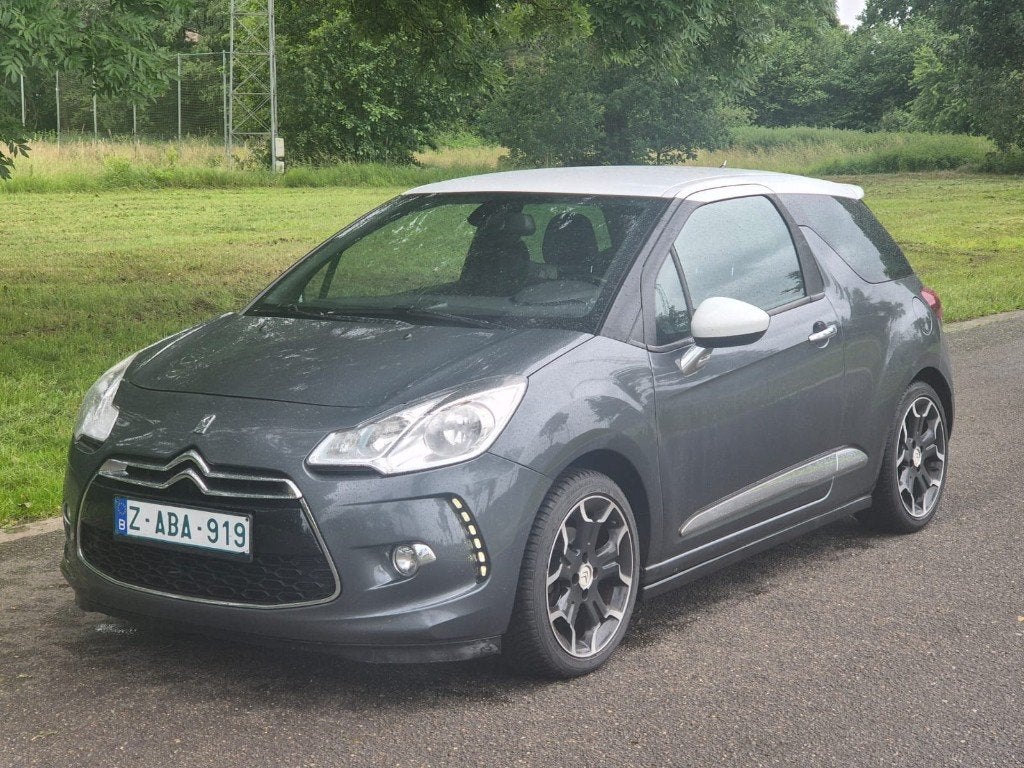 Citroen DS3 - 1.6i 160pk - 2014 - 128d km - Navi/PDC/ZV/Crui, Auto's, Voorwielaandrijving, 4 zetels, Stof, Zwart