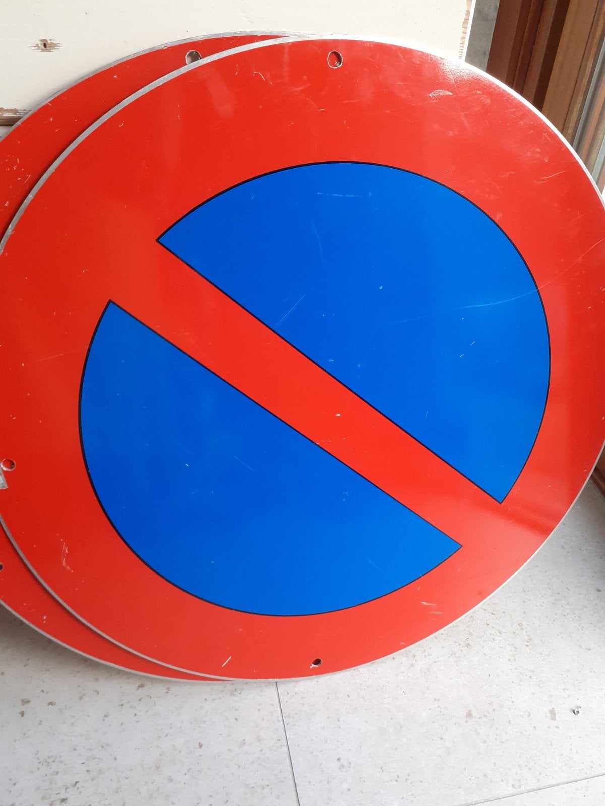 Panneaux de signalisation 2x, Bricolage & Construction, Enlèvement