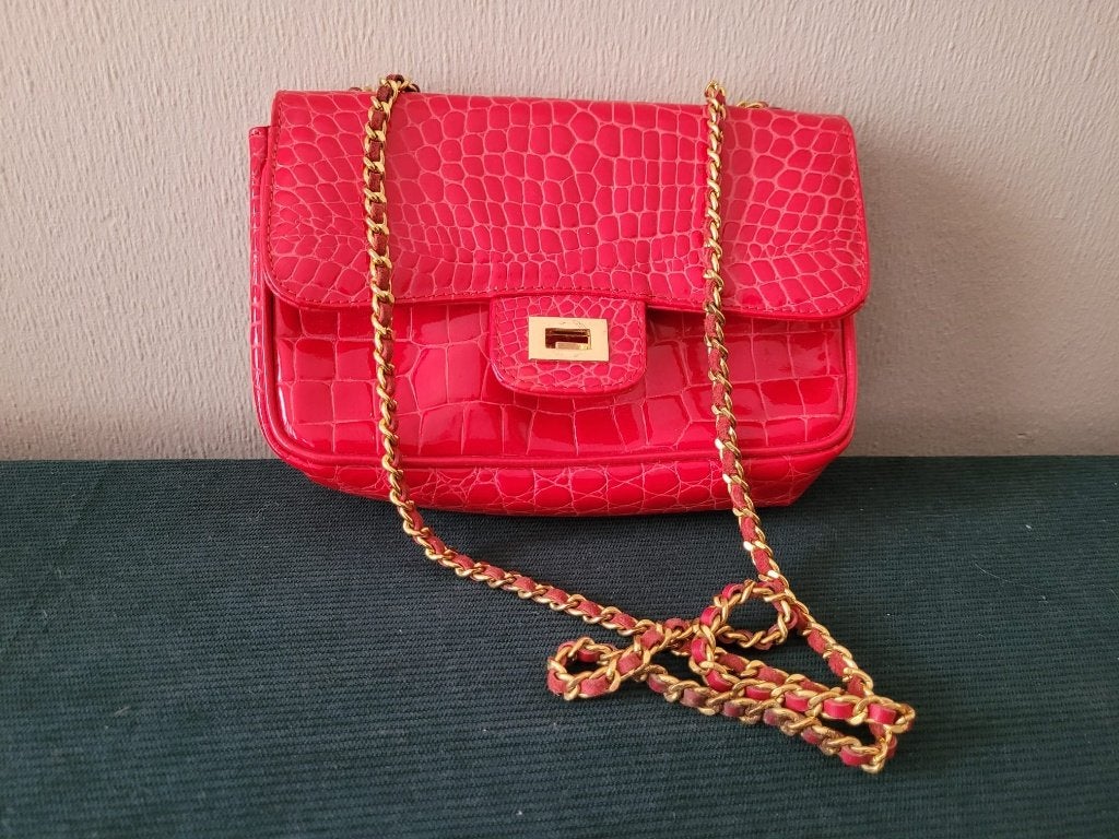 Sac à main rouge, Enlèvement ou Envoi, Comme neuf, Rouge, Sac à main