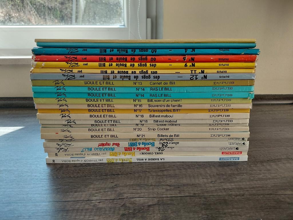 Lot Bande Dessiné Boule et Bill, Plusieurs BD, Enlèvement, Utilisé, Roba