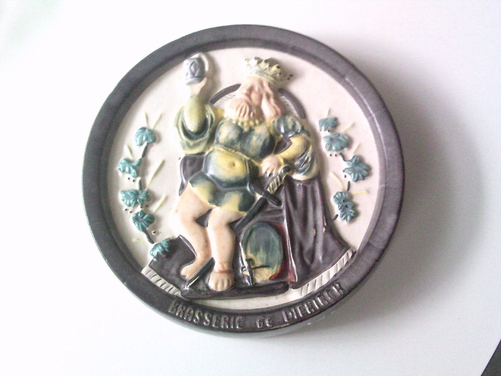 reclaam brasserie de diekirch, Verzamelen, Biermerken, Ophalen, Zo goed als nieuw, Reclamebord, Plaat of Schild, Stella Artois