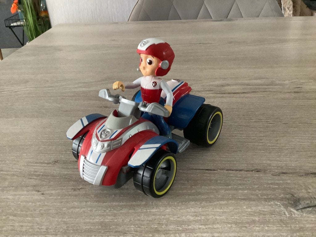 Paw Patrol Ryder character met voertuig, Kinderen en Baby's, Ophalen of Verzenden, Zo goed als nieuw