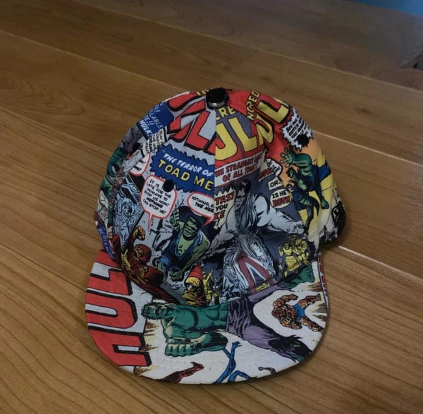 Casquette New Era 59FIFTY Marvel Comics Hulk vs Metal Master, Ophalen of Verzenden, Pet
