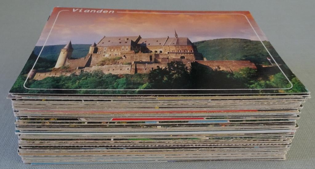 101 POSTKAARTEN VAN GRAND-DUCHE  DE LUXEMBOURG, Enlèvement ou Envoi, Non affranchie, Belgique et Luxembourg