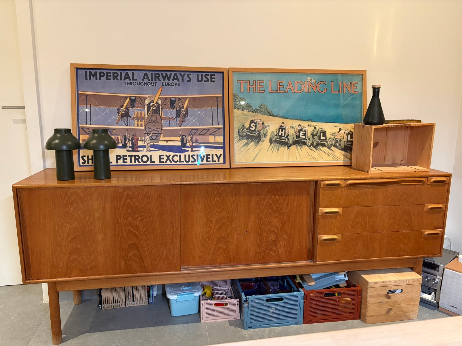 Retro dressoir Mc intosh, Ophalen, Zo goed als nieuw