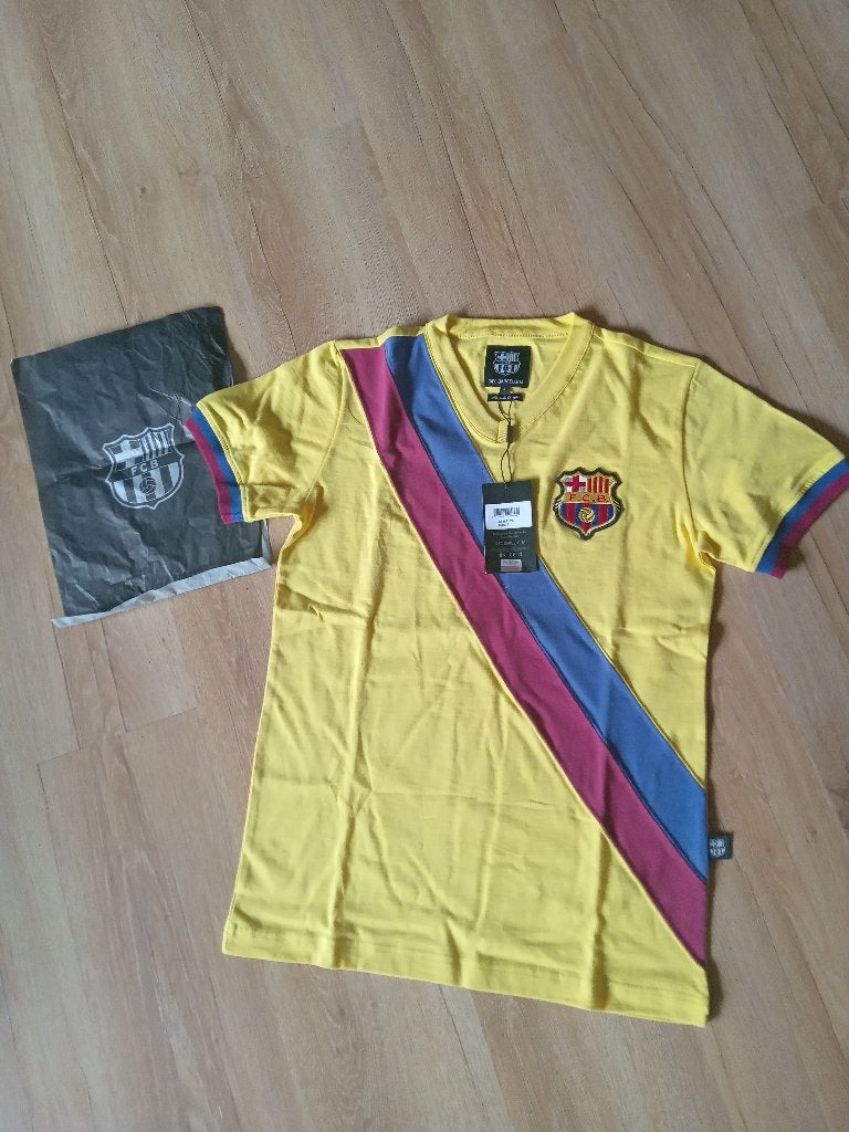 FC Barcelona Retro Shirt Uit 1978-1979 in de maat S, Sports & Fitness, Football, Neuf, Maillot, Taille S, Enlèvement ou Envoi