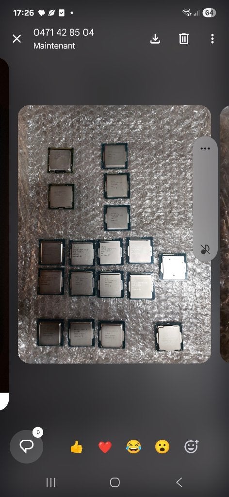 Lot processeurs i3, Computers en Software, Processors, Ophalen, Gebruikt, Intel Core i3, 2 tot 3 Ghz