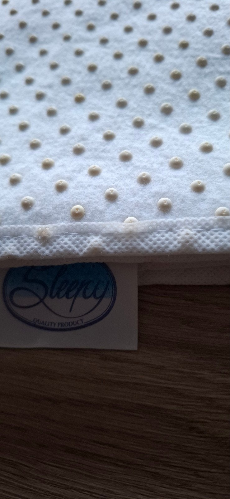 Matrasbeschermer Sleepy latex noppen antislip, Enlèvement ou Envoi, 200 cm